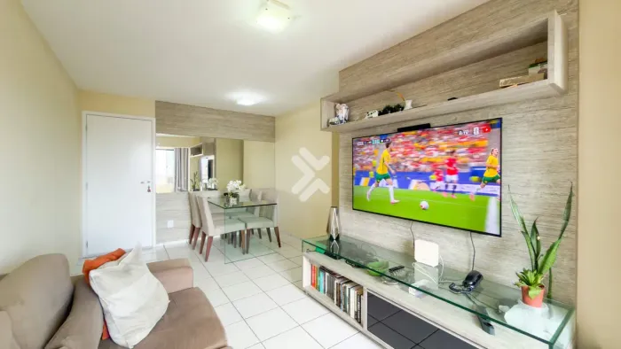 Apartamento DE 2/4 com suite à venda em Pitimbu, Natal/RN | 56m² | Aceita financiamento