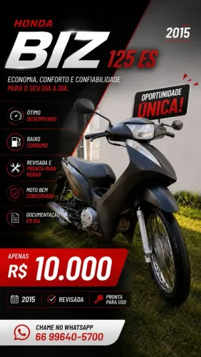 HONDA BIZ 125 2015