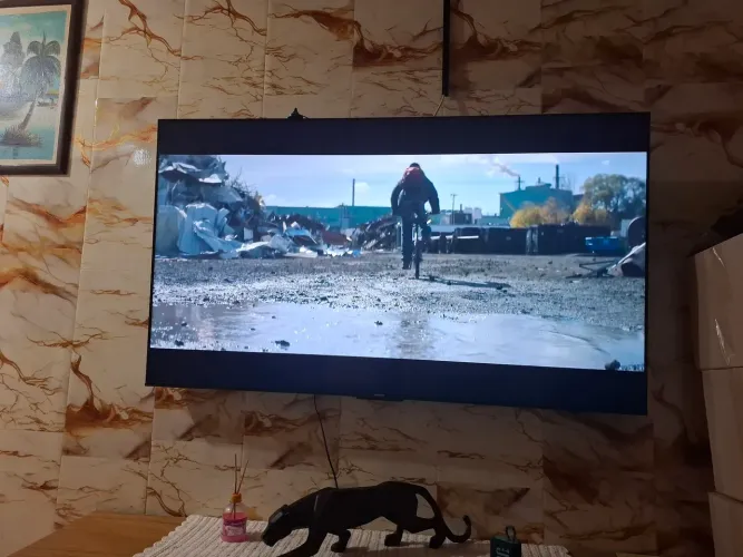Smart TV 75' Semp 4k, Entrada em moto e assumo.
