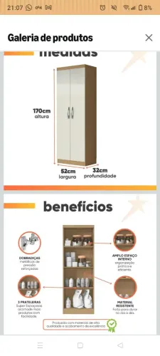 Armário multiuso