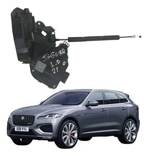 Fechadura Porta Dianteira Direita Jaguar E-pace 2018 A 2020