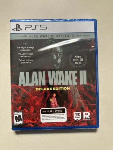Alan Wake 2 Deluxe Edition Ps5 Lacrado