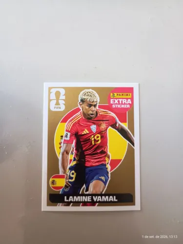 Figurinha Lamine Yamal Legend Ouro