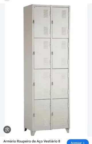 armário para vestiario 8 portas