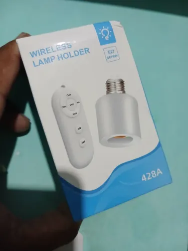 Lâmpada no controle