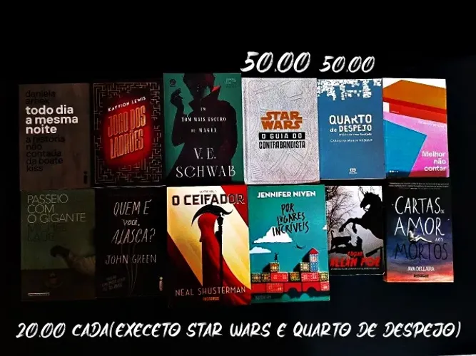 Livros Novos e usados - desapego