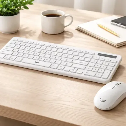 Kit Teclado E Mouse Sem Fio 2.4g Leve E Portátil Novo