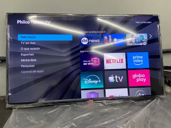 Tv philco - roku tv smart 42 polegadas  