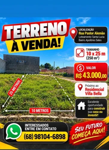 Terreno a venda