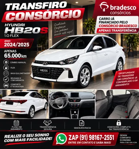 Hyundai HB20S Comfort Plus 1.0 Flex 12V Mec. 2025