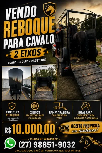 REBOQUE CAVALO 