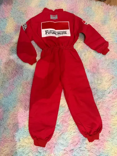 Macacão formula 1 infantil