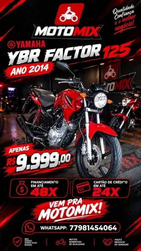 Yamaha YBR 125 Factor E 2014