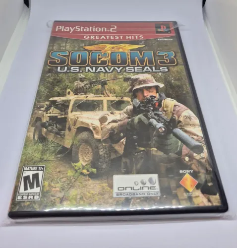 Socom 3 u.s navy seals2 Ps2 Original Novo