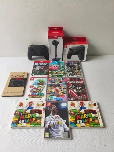 Jogos e acessórios Nintendo switch