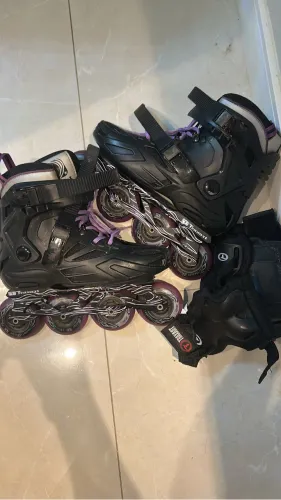 Patins Traxart Nektar Freestyle Tam. 37 + Kit Proteção + Short