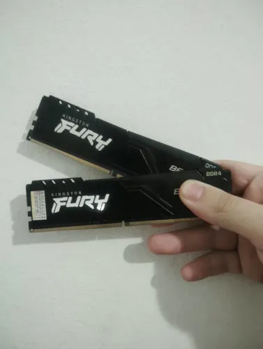 Memória RAM Kingston Fury Beast 32GB 2666mhz - 3200mhz (2x16)