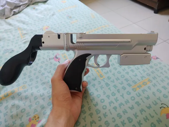 Acessório Nintendo Wii - Metal Gun remote