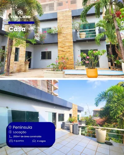 ALUGO CASA NA PENÍNSULA