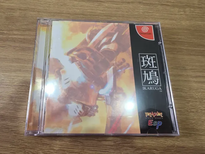 Jogo Ikaruga Dreamcast Prensado Old Game