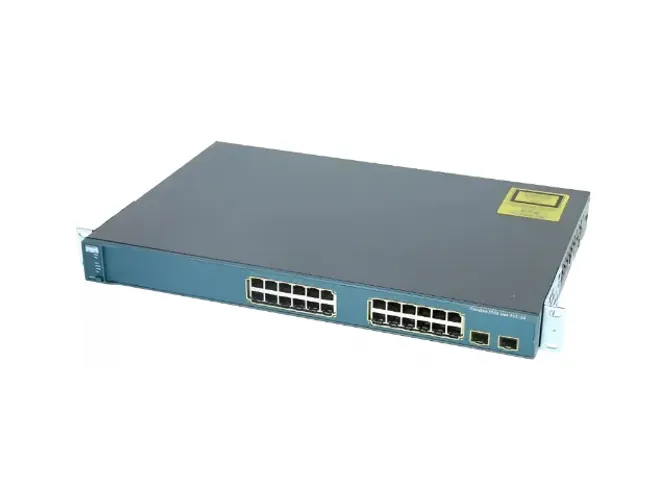 Switch Cisco 3560 24 Portas Poe Layer 3 Com 2 Portas SFP (o)