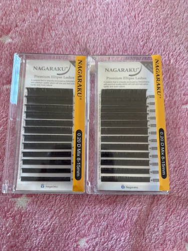 Cílios Nagaraku Premium Ellipse D 0.20 Mix 8-15