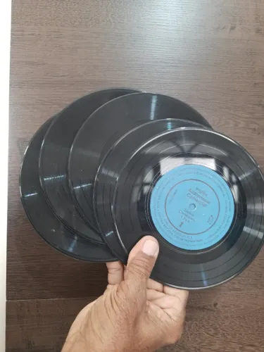 Raro Vinil Compacto - Inglês Audiovisual Comercial - Lições 1 a 3 (ano 1974)