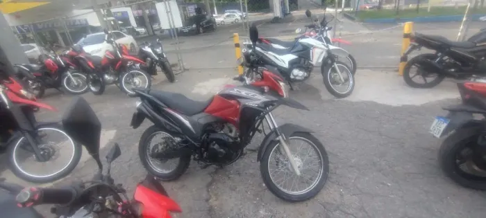 HONDA XRE 190 VERMELHA 2020 SHALON VEICULOS CARIACICA
