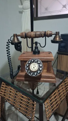 Telefone rústico