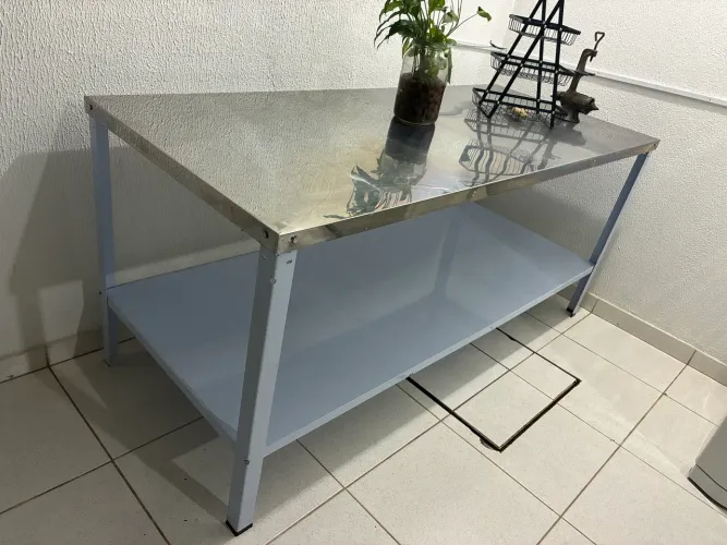 Mesa de inox 190 x 80