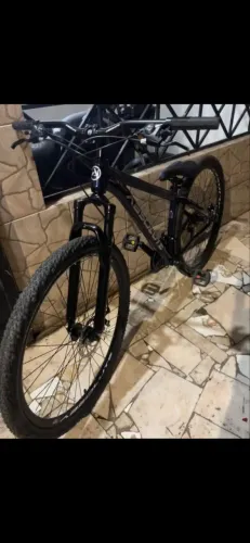 Bicicleta aro 29 nero 5 abesolute azul para trocar em moto com torna da minha parte 