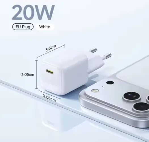 Fonte de carregamento rápido Baseus Tipo USB-C - Lacrada/Garantia