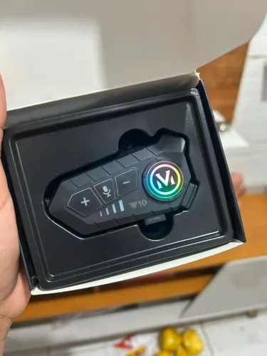 Fone de capacete com microfone