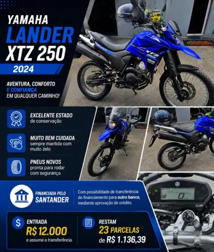Yamaha Lander XTZ 250 2024.