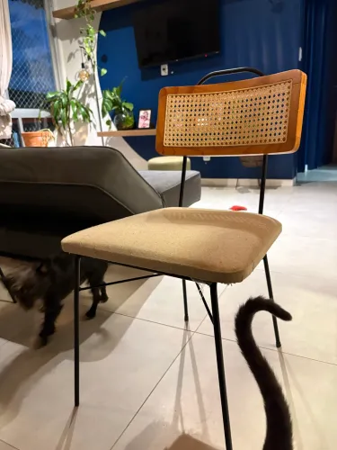 Cadeiras Tok&Stok modelo com palhinha