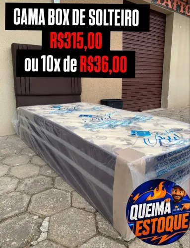 PROMOÇÃO CAMA BOX SOLTEIRO - DIRETO DA FÁBRICA