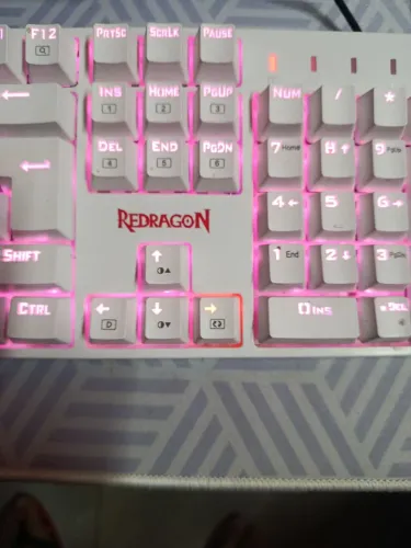 TECLADO REDRAGON SURARA PRO WHITE 