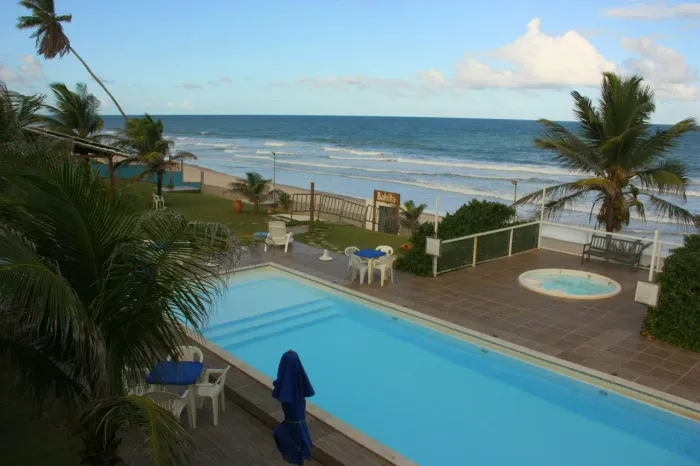 Pousada pé na areia