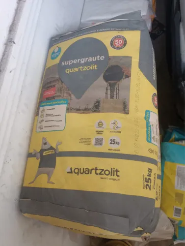 Super graute quartzolit e nivela rápido 