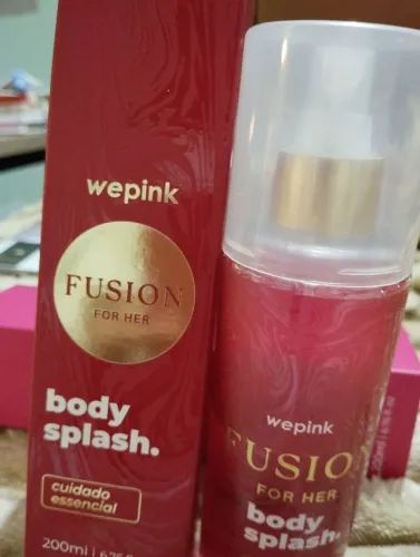 Body splash Fusion Wepink - saiu de linha na Wepink. Item para colecionar.