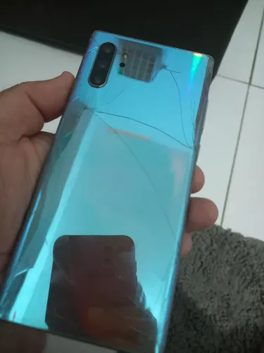 Note 10 puls 5g 256gb trocar display leiam