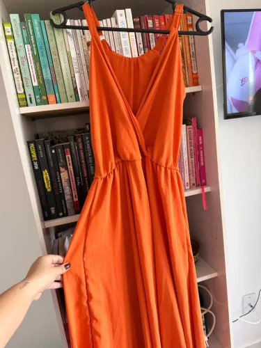 Vestido Novo Madrinha Terracota