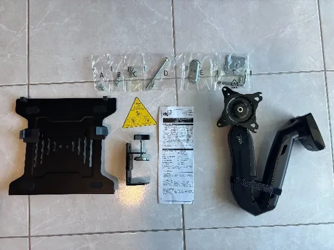 Kit Suporte Articulado ELG F80N para Monitor + Bandeja NBH-2