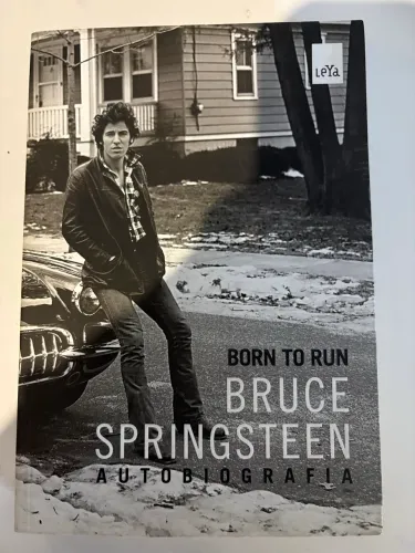 Livro Born to Run Bruce Springsteen autobiografia.