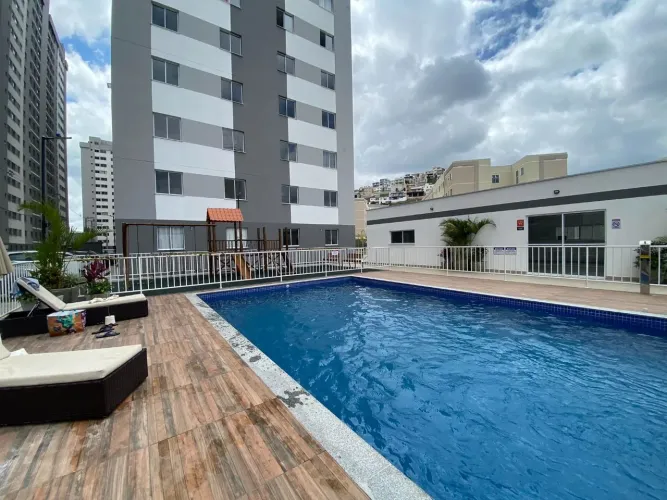 Apartamento de 2 quartos próximo a UFJF.