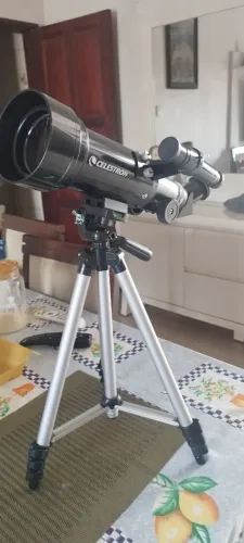 Telescópio Refrator Celestron 70mm