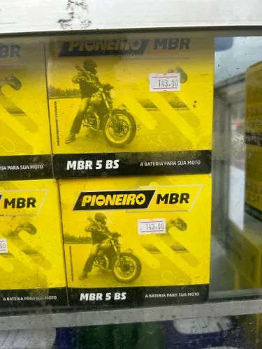Bateria de moto Pioneiro 5A