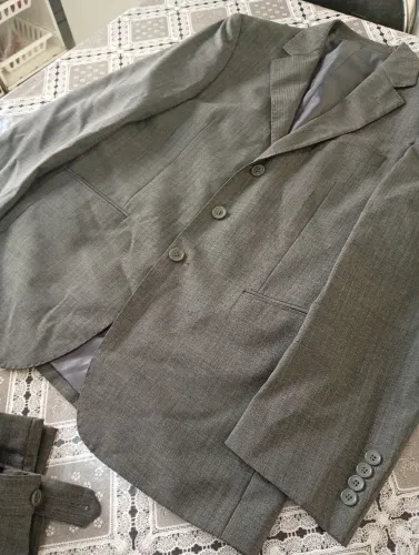 Terno corte italiano cinza