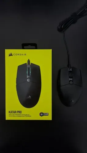 MOUSE CORSAIR KATAR PRO 12400 DPI (novo na caixa)