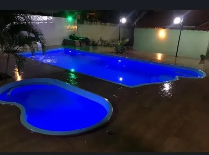 Piscina de Fibra Grande 9 metros ( aquecida )